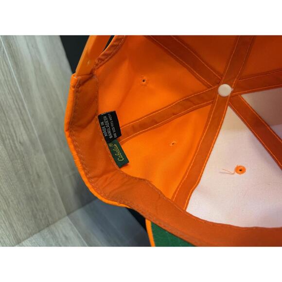 Cabela's Hunting Safety Orange Strapback Hat - Picture 6 of 7
